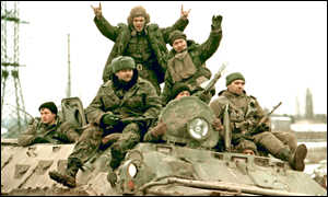 Russian troops